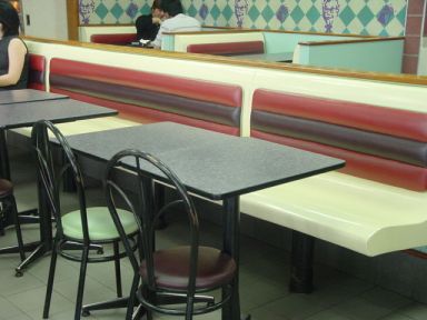 Our first meal together