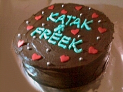 anniversary cake
